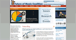 Desktop Screenshot of futureofmusic.org