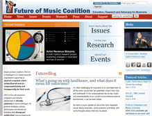 Tablet Screenshot of futureofmusic.org